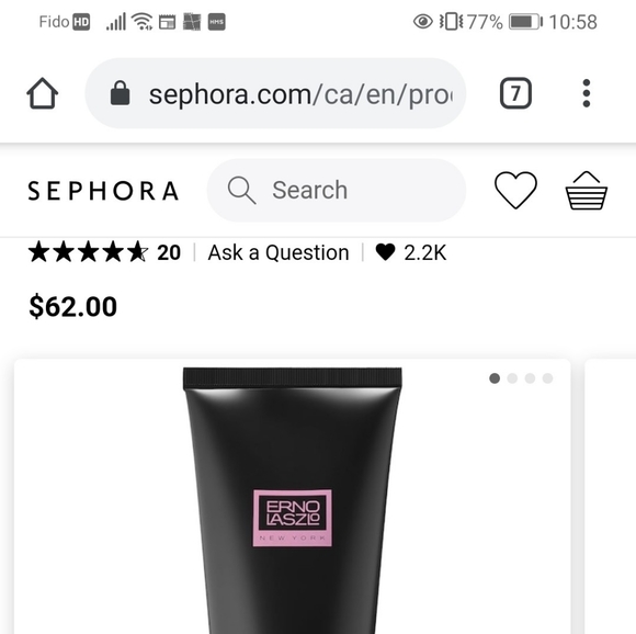 Erno Laszlo pink  clay mask - Picture 2 of 3